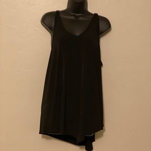 First Love 2x black sleeveless top